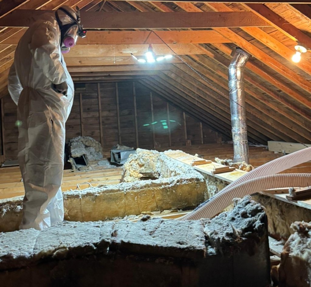 Attic insulation upgrade technology